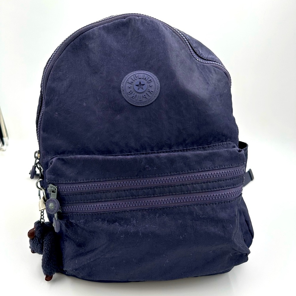 Kipling backpack color purple metallic BP4194